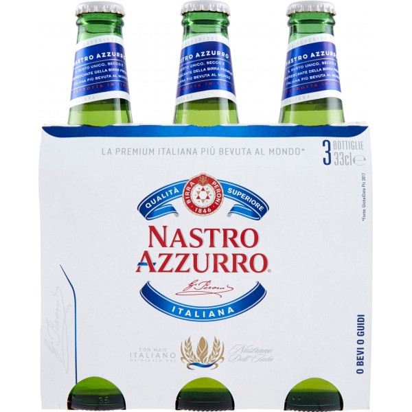 NASTO AZURRO BEER CL.33X3