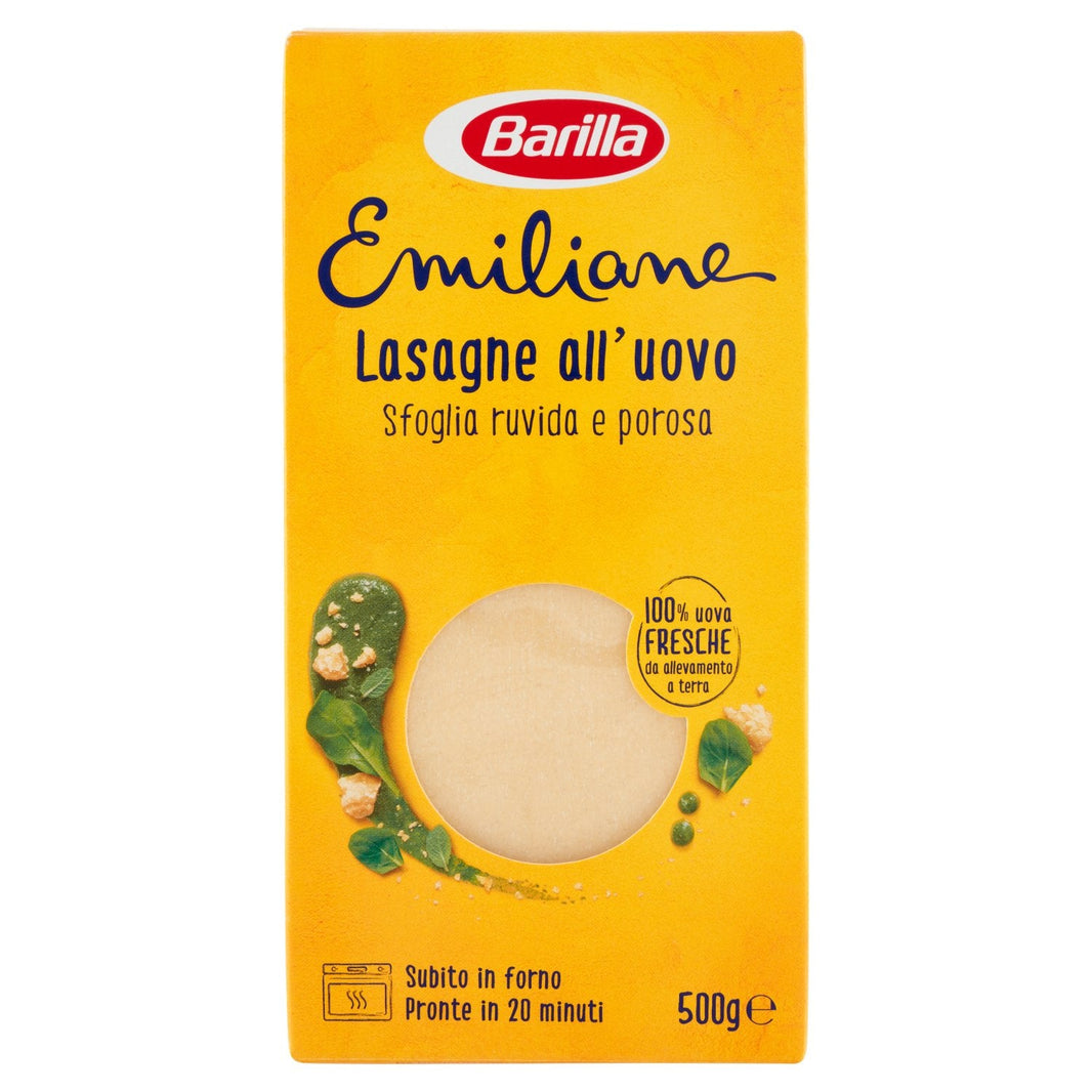 BARILLA LE EMILIANE LASAGNE AUX OEUFS GR.500
