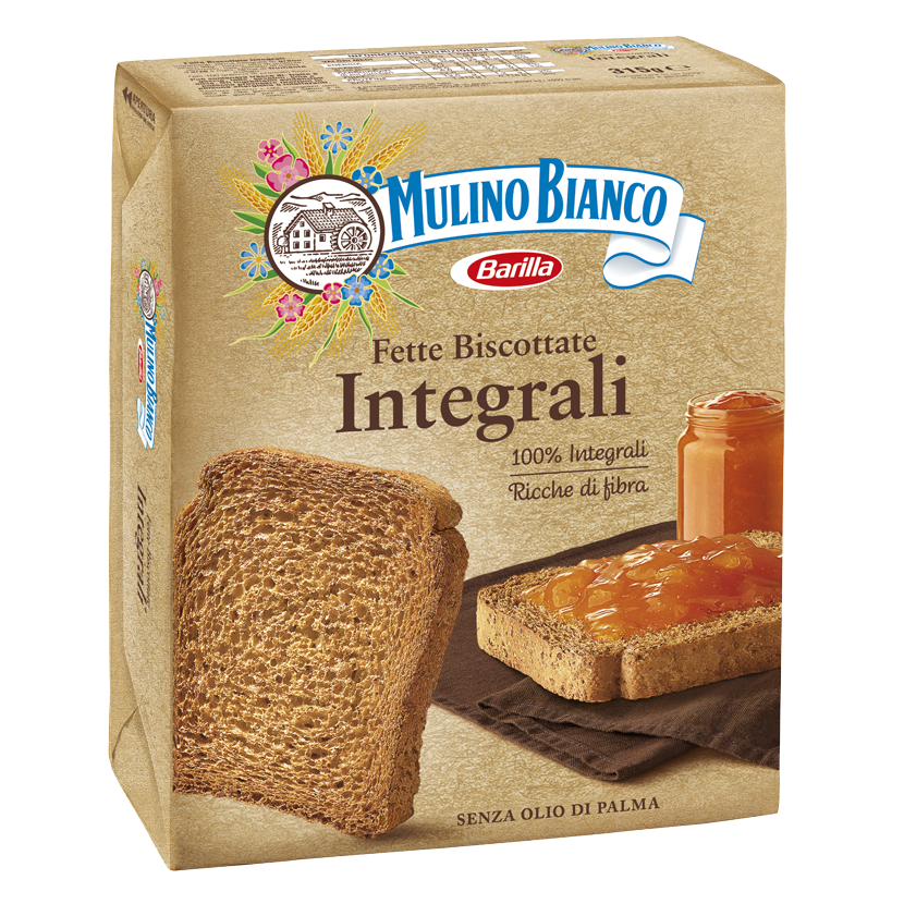 MULINO BIANCO 40 TRANCHES ENTIÈRES GR.315