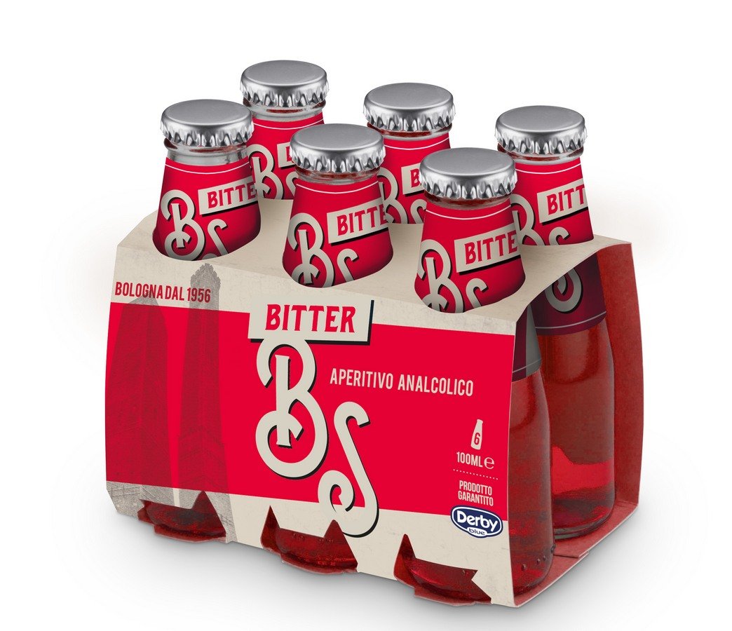 BITTER NON-ALCOHOLIC APERITIF RED ML.100X6