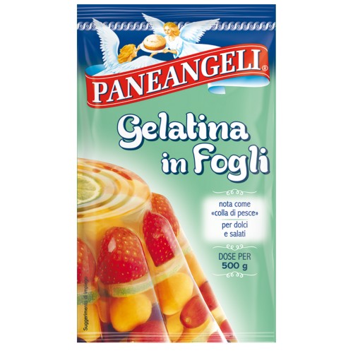 PANEANGELI GELATINA IN FOGLI  GR.12