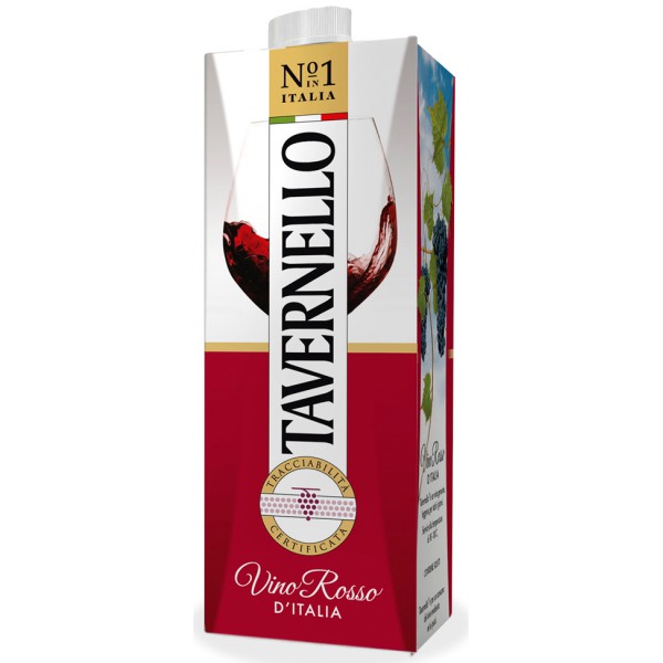 TAVERNELLO VINO ROSSO BRIK  LT.1
