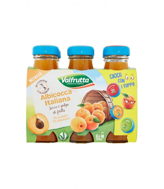 VALFRUTTA APRICOT ML.125 X6