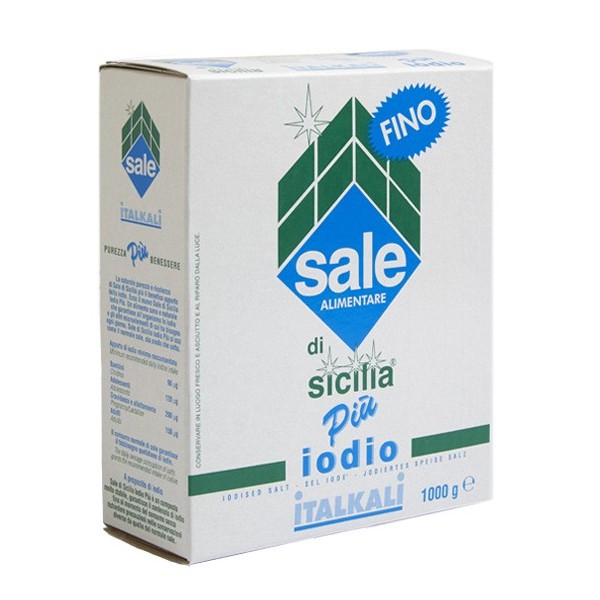 SALE SICILIA PIU IODIO FINO KG.1