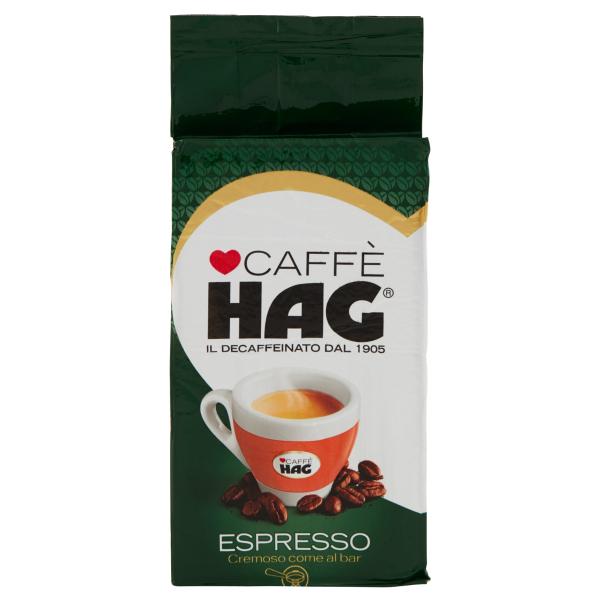 HAG DECAFFEINATED COFFEE ESPRESSO GR.250