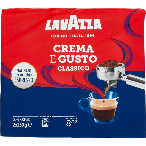 LAVAZZA CREMA&GUSTO RISVEGLIO CLASSICO GR.250 X2