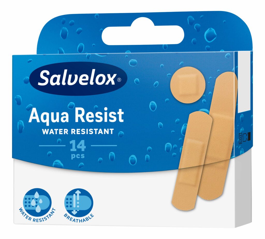 SALVELOX AQUA RESIST 12 MEDIUM PATCHES