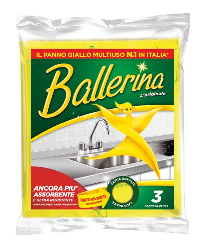 BALLERINA PANNO MULTIUSO X3