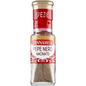 CANNAMELA  PEPE NERO MACINATO GR.28