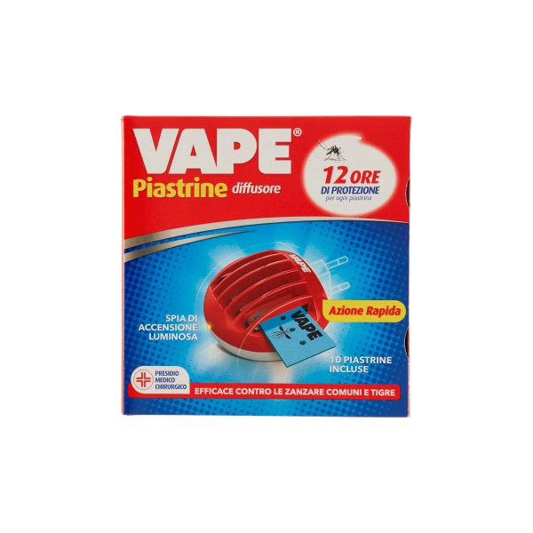 VAPE DIFFUSORE + PIASTRINE CLASSICHE X10