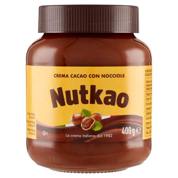 NUTKAO CREAM GR.400 COCOA