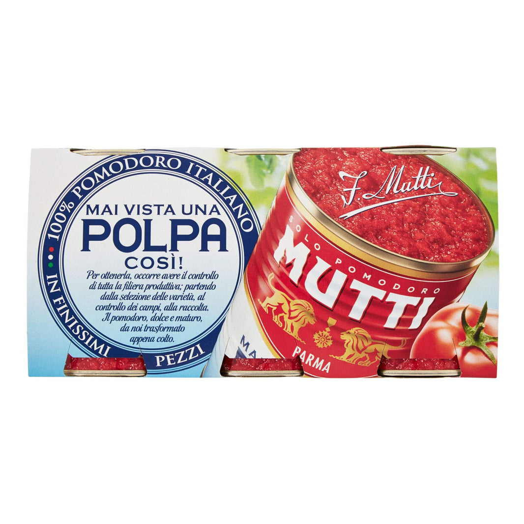 MUTTI POLPA IN FINISSIMI PEZZI GR.400X3