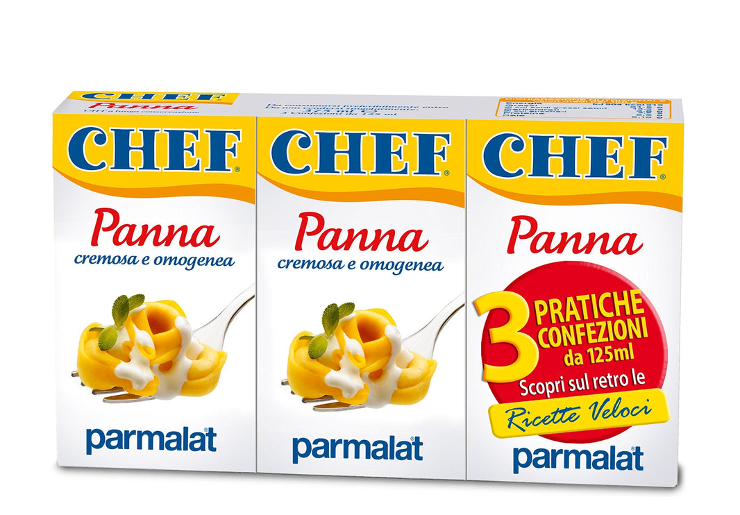 PARMALAT CHEF PANNA CUCINA ML.125 X3
