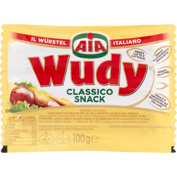 AIA WUDY WURSTEL X4 GR.100