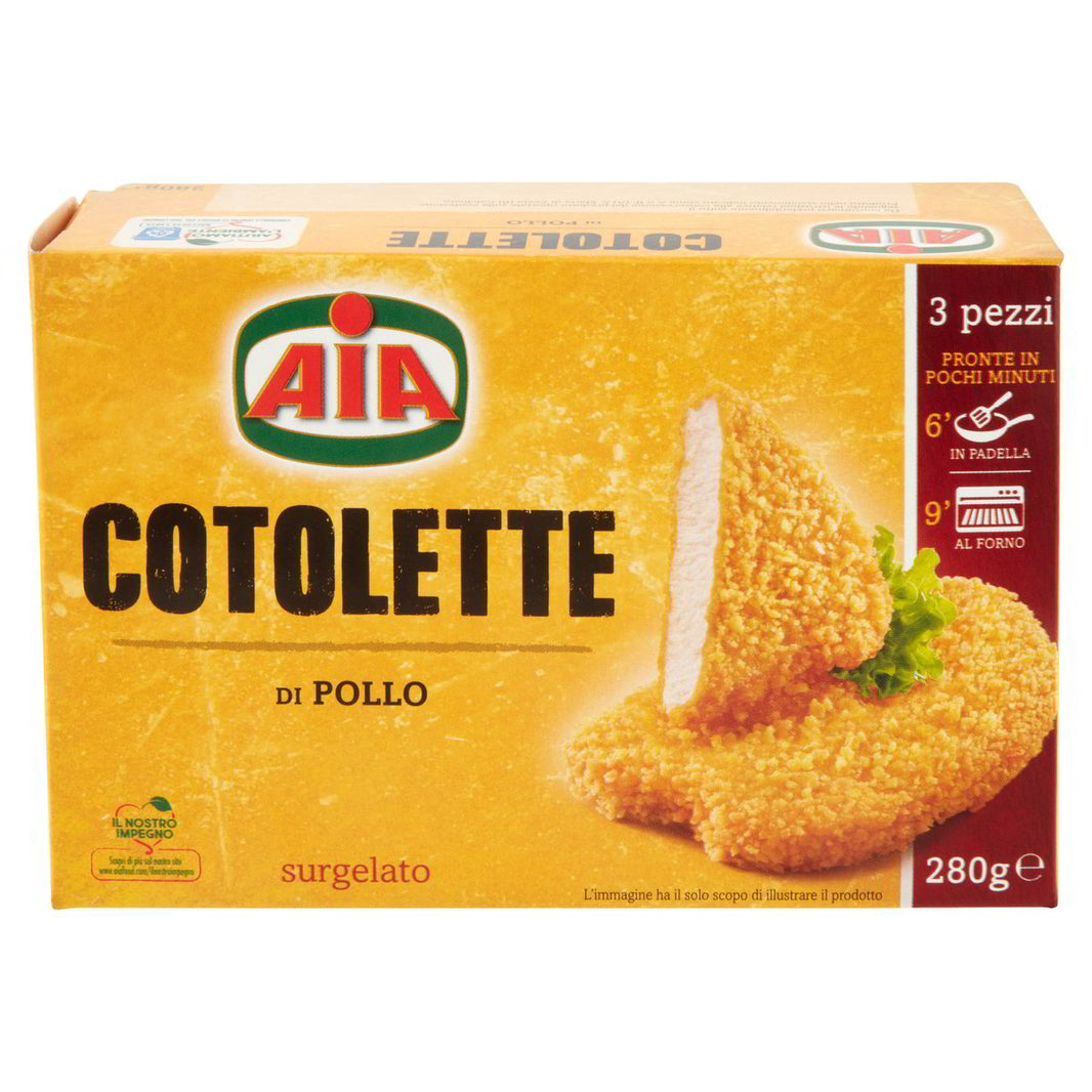 AIA COTOLETTE POLLO PZ.3 GR.280