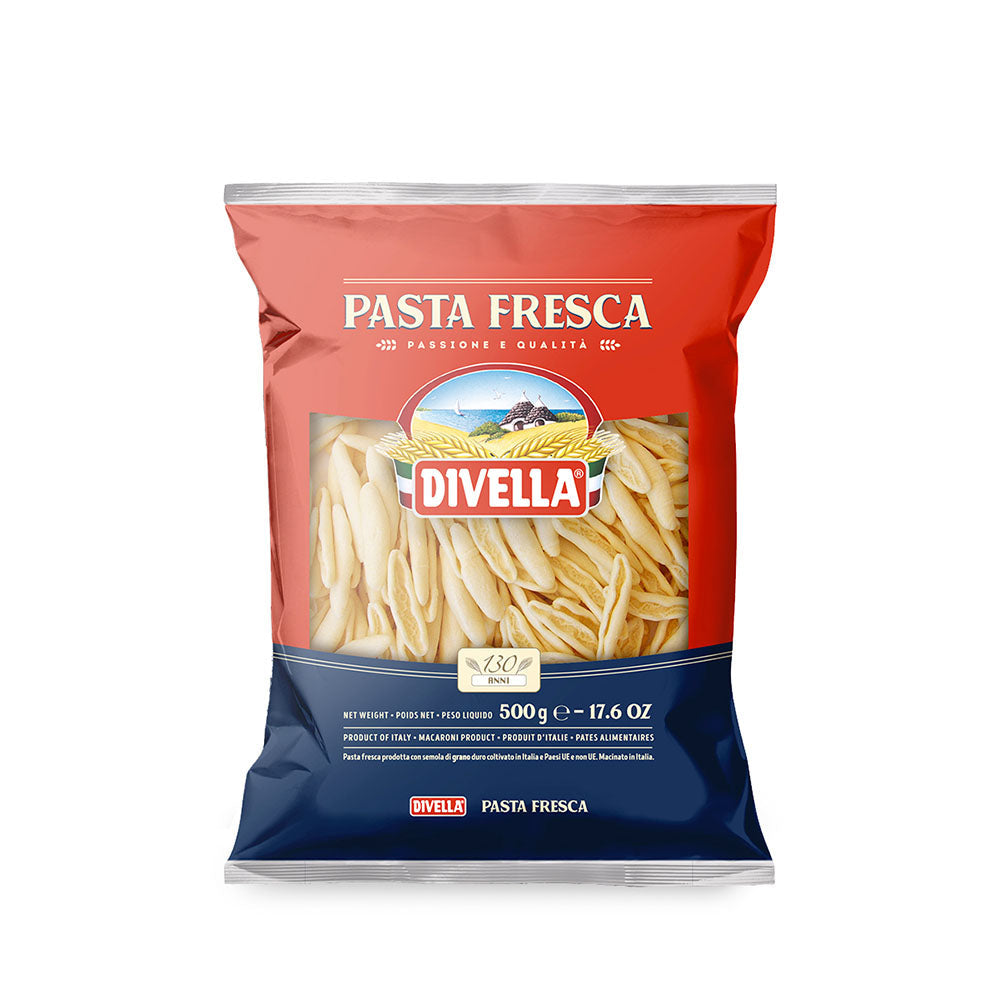 DIVELLA PASTA FRESCA STRASCINATI GR.500
