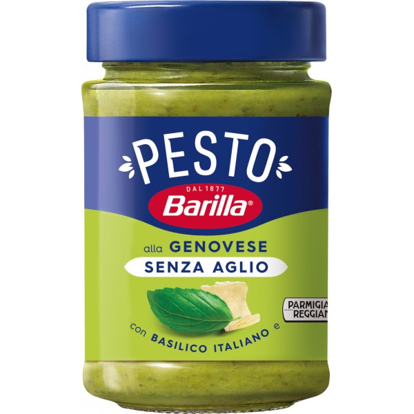BARILLA GENOVESE PESTO WITHOUT GARLIC GR.190