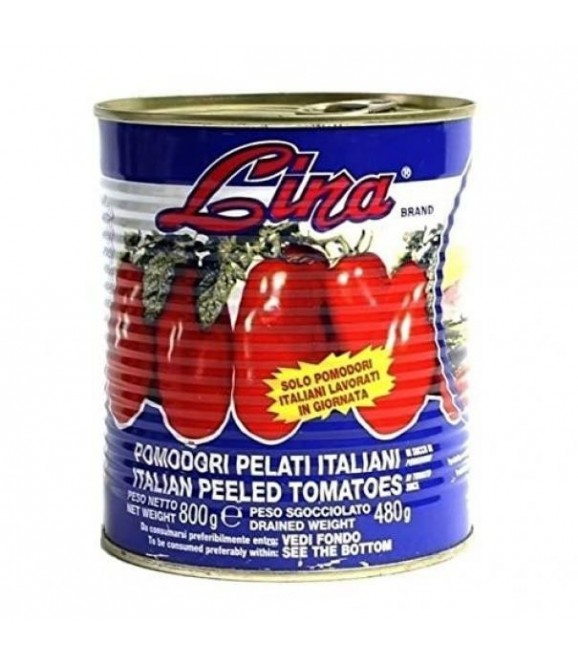 TOMATE PÉLÉE LINA GR.800