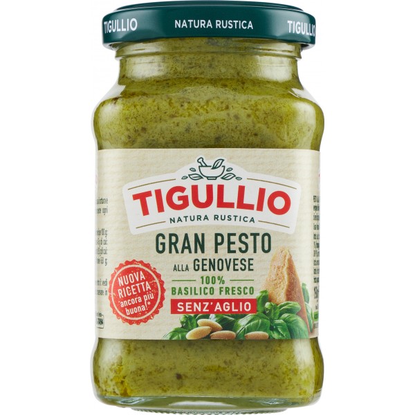 TIGULLIO PESTO GENOVESE SENZA AGLIO GR.190