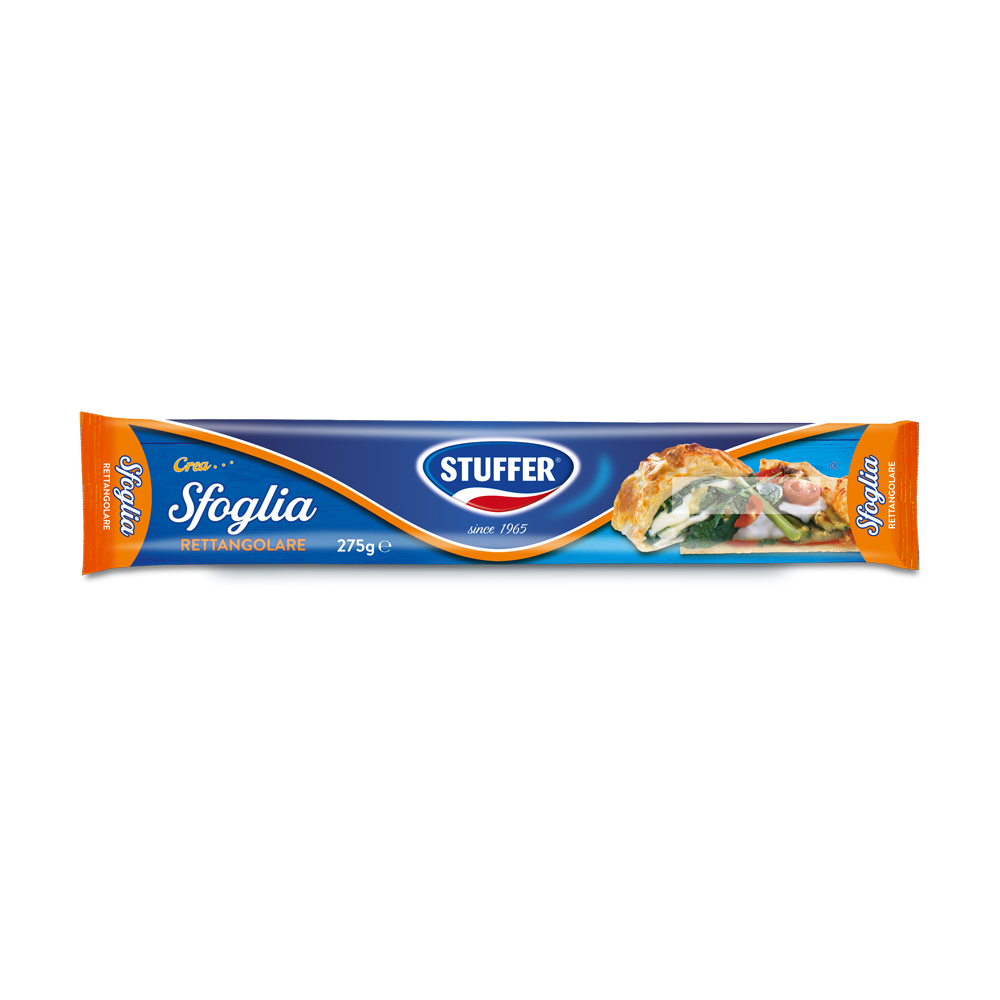 RECTANGULAR PUFF PASTRY STUFFER GR.230
