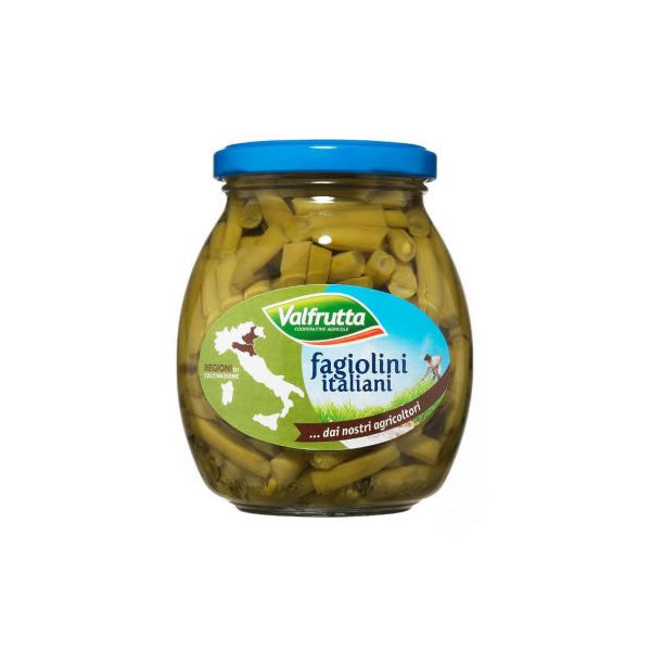 VALFRUTTA ITALIAN GREEN BEANS GR.360