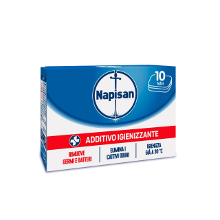 NAPISAN ADDITIVO IGIENIZZANTE 10 TABS