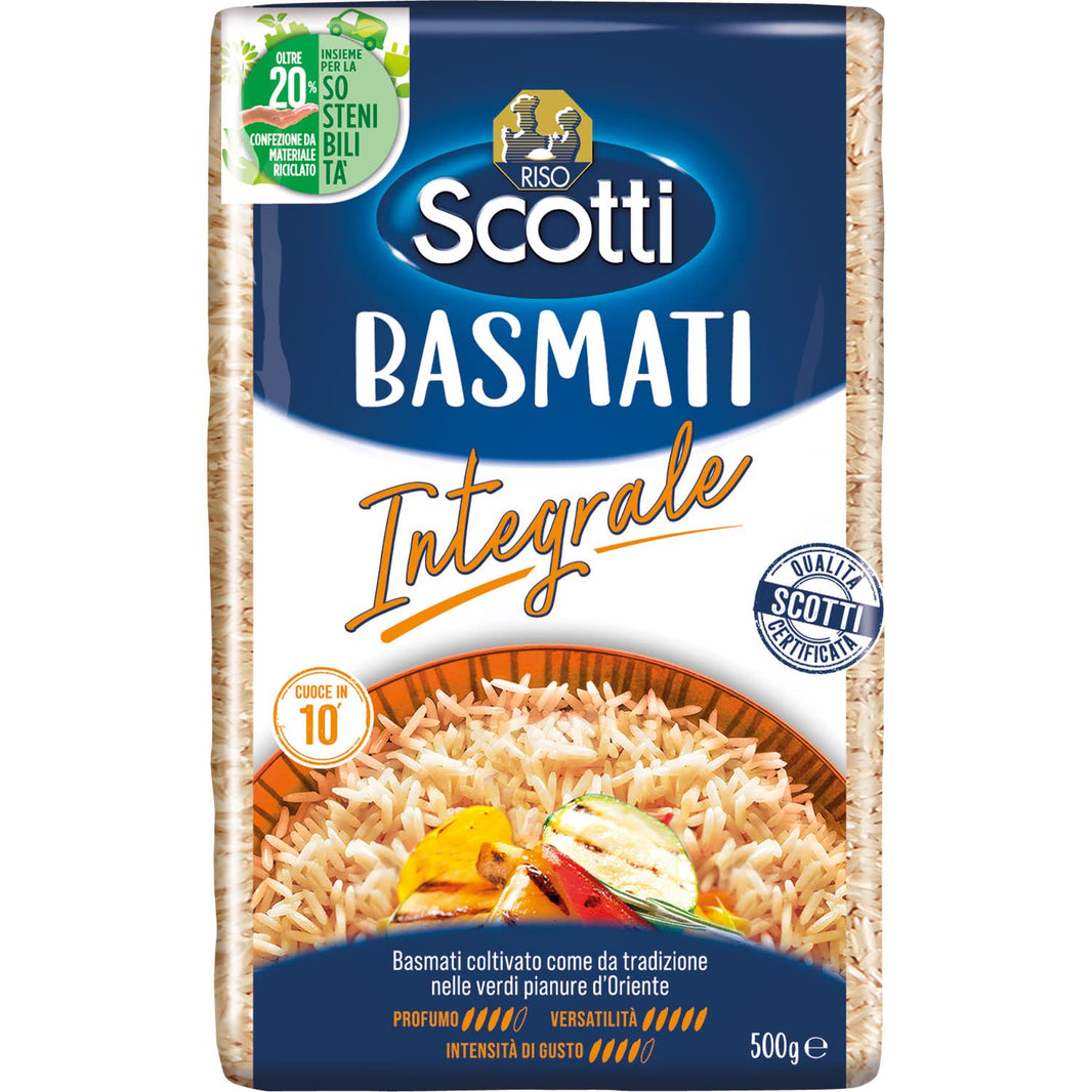 SCOTTI RISO BASMATI INTEGRALE GR.500