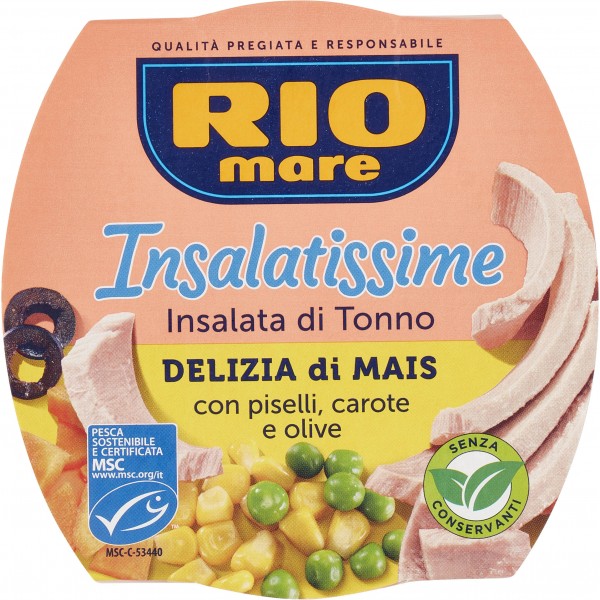 INSALATISSIME TONNO E MAIS GR.160