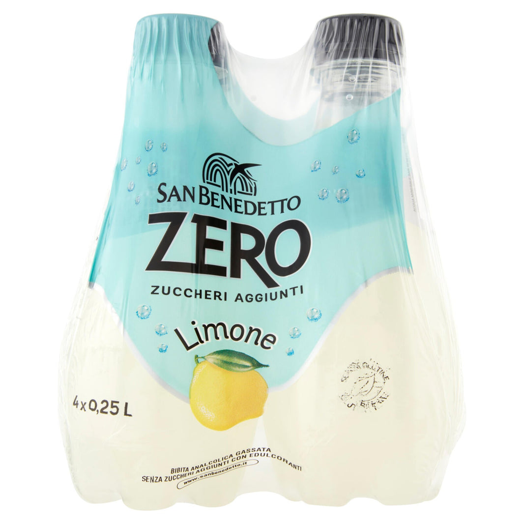 SAN BENEDETTO ZERO LEMON ML.4X250