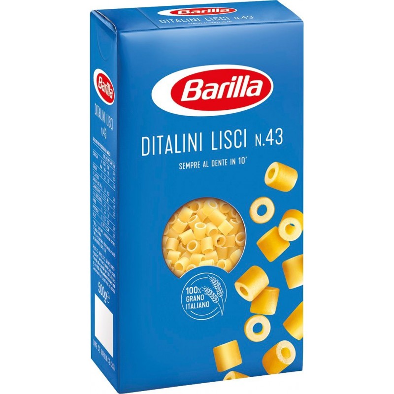 BARILLA N°43 LISSE DITALINI GR.500