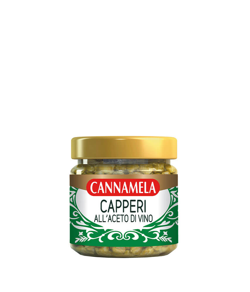 CANNAMELA CAPERS WINE VINEGAR GR.100
