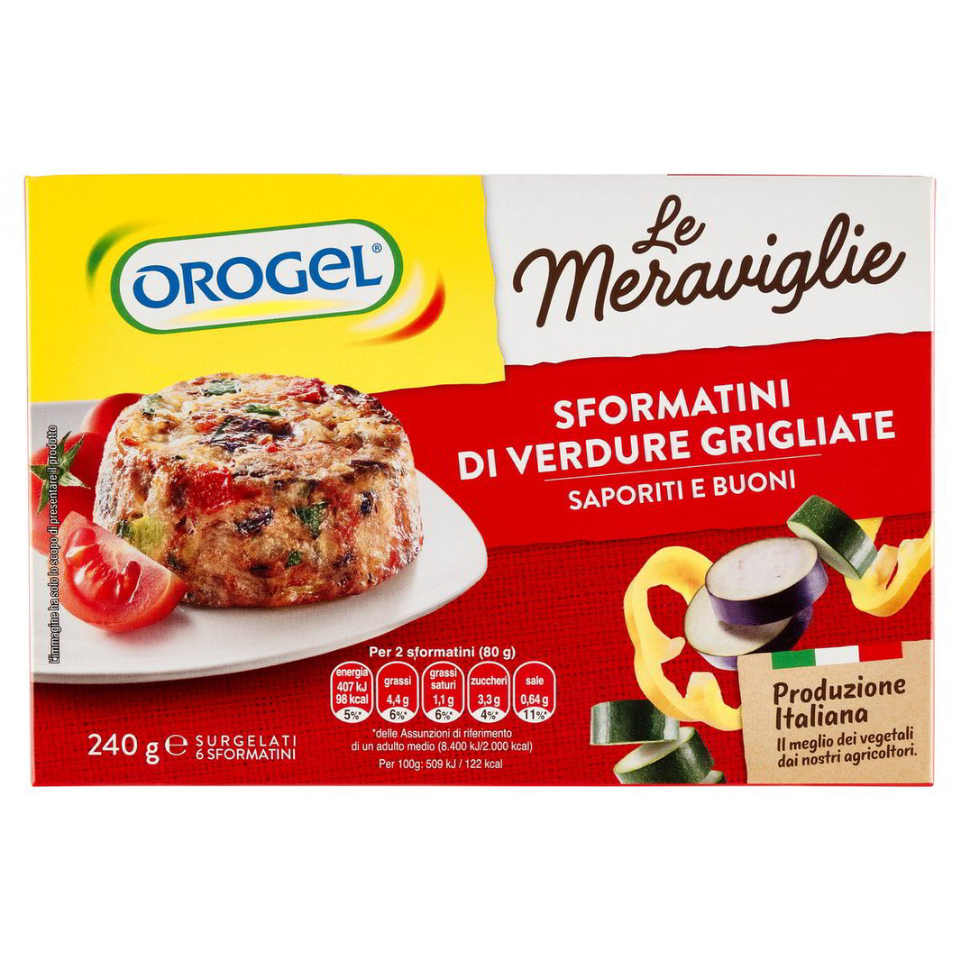 OROGEL MERAVIGLIE SFORMATI DI VERDURE GR.240