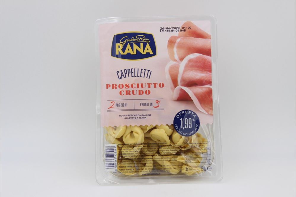 RANA CAPPELLETTI PROSCIUTTO CRUDO GR.250