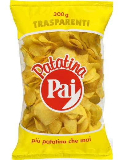 PAI CHIPS TRASPARENTE GR.300