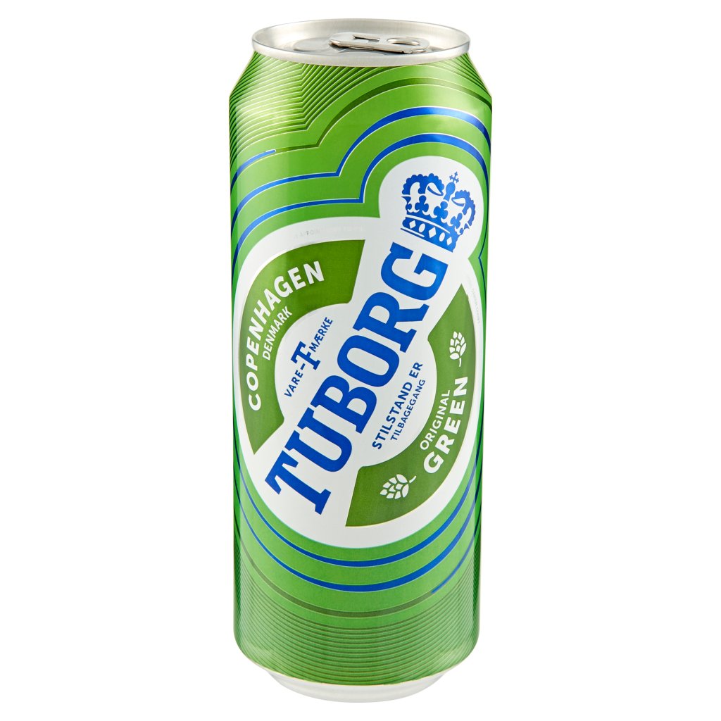 TUBORG BEER CAN 500ML