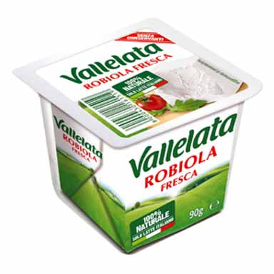 VALLELATA FRESH ROBIOLA GR.90