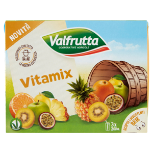 VALFRUTTA BRIK VITAMIX ML.200 X3