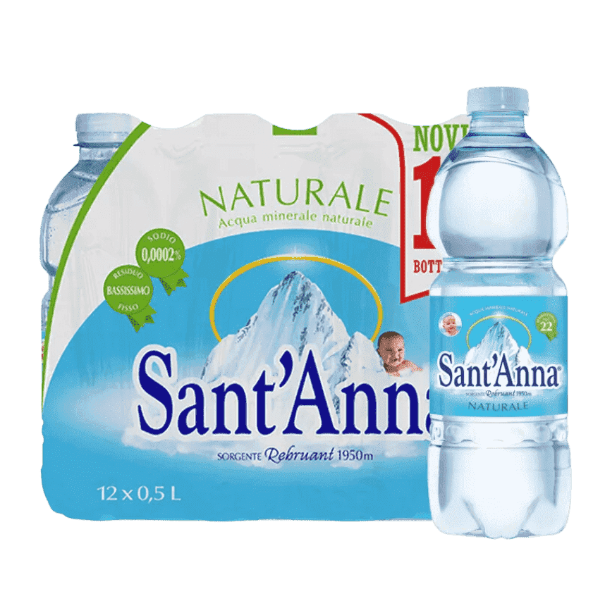 SANT'ANNA ACQUA NATURALE CL.50 X12