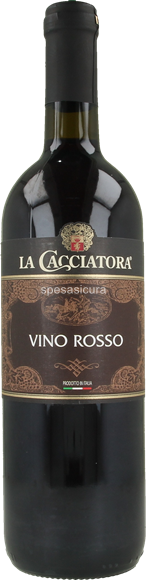 LA CACCIATORA VINO ROSSO CL.75