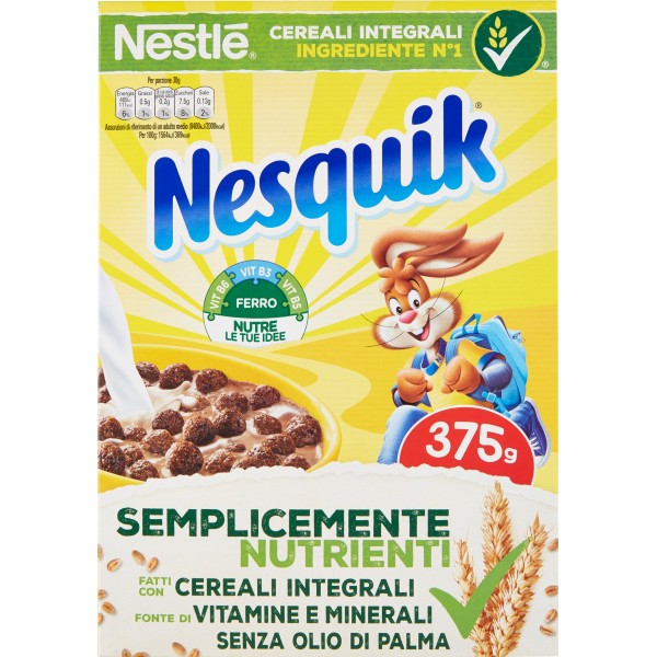 NESTLÈ NESQUIK CEREALS GR.375