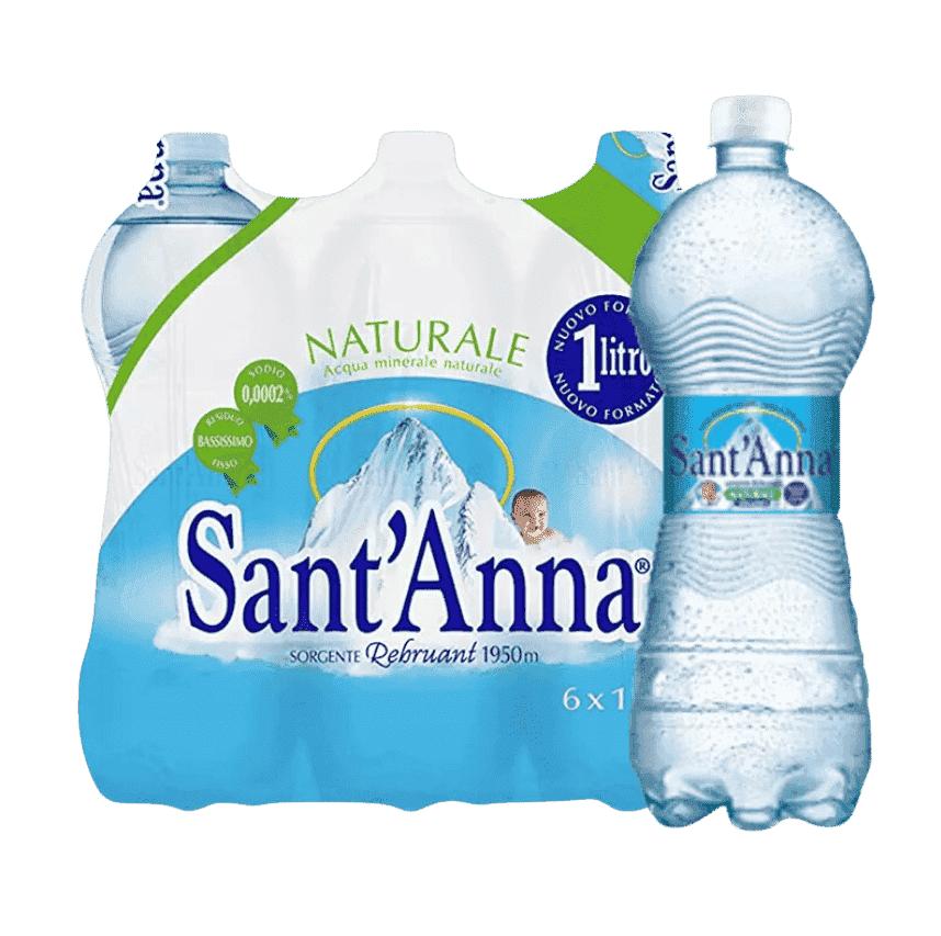 SANT'ANNA NATURAL WATER LT.1 X6