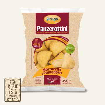 PRIMO GNAM PANZEROTTINI PREFRITTI POMODORO E MOZZARELLA GR.450