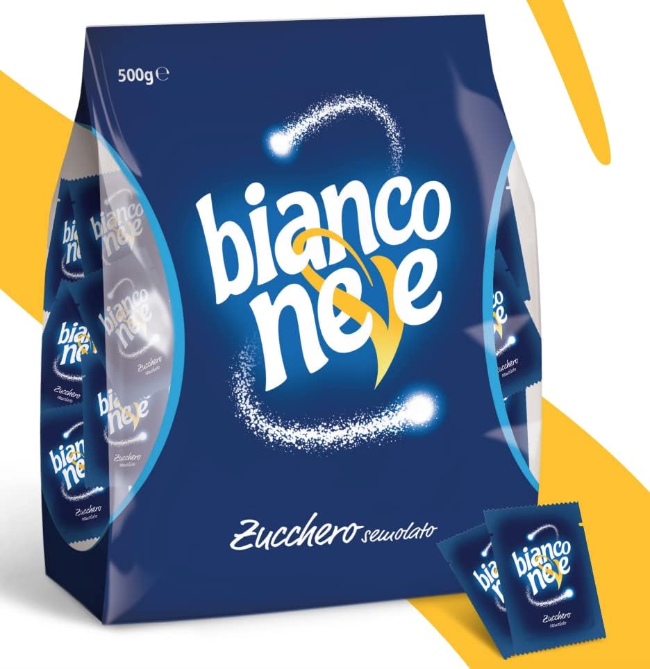 BIANCO NEVE ZUCCHERO BUSTINE GR.500