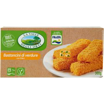 FROSTA BASTONCINI DI VERDURE CON EDAM X10 GR.300