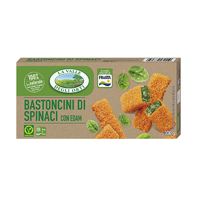 FROSTA BASTONCINI DI SPINACI CON EDAM X10 GR.300