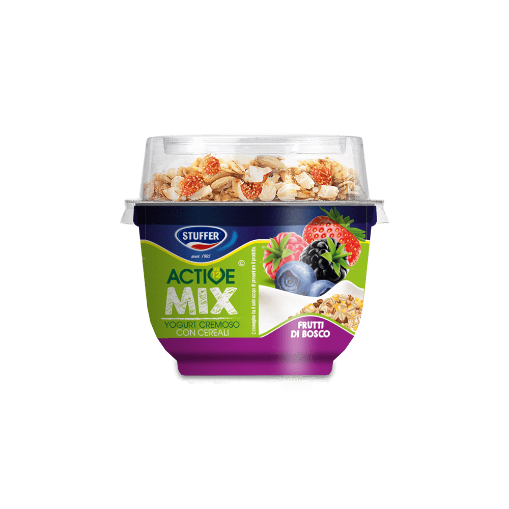 STUFFER ACTIVE MIX FRUTTI DI BOSCO CON CEREALI GR.170