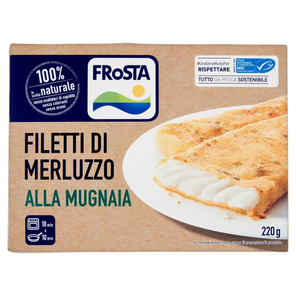 FROSTA FILETTI DI MERLUZZO ALLA MUGNAIA GR.220