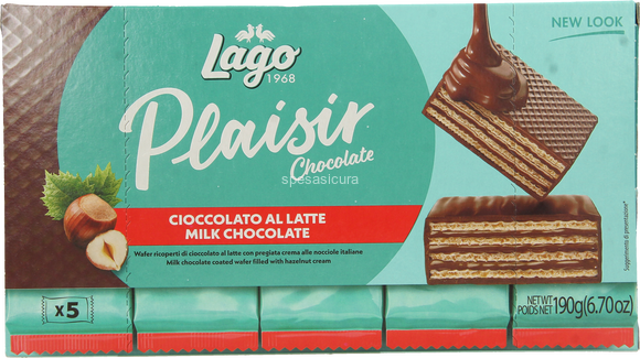 ELLEDI PLAISIR CHOCOLAT AU LAIT GR190