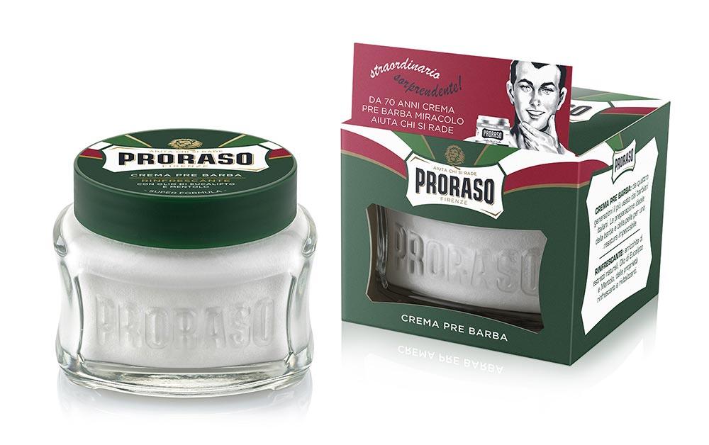 PRORASO CRÈME PRÉ-RASAGE RAFRAÎCHISSANTE 100 ML