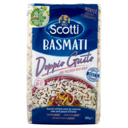 SCOTTI RISO BASMATI  DOPPIO GUSTO GR.500